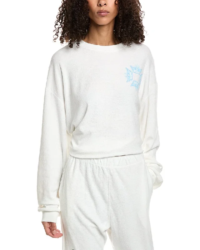 women's trendy cropped sweatersBoys Lie Spread Your Wings Crew