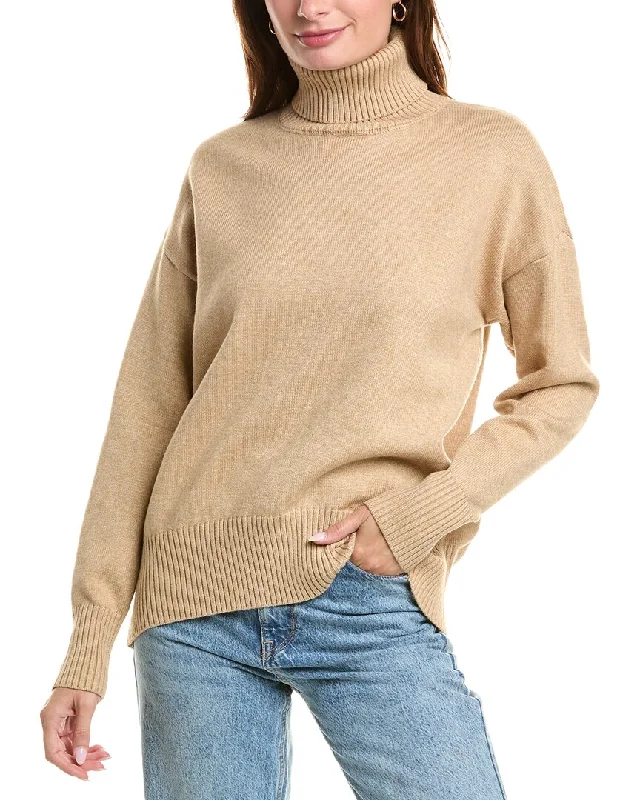 feminine cashmere sweaters for womenFemme Society Turtleneck Sweater