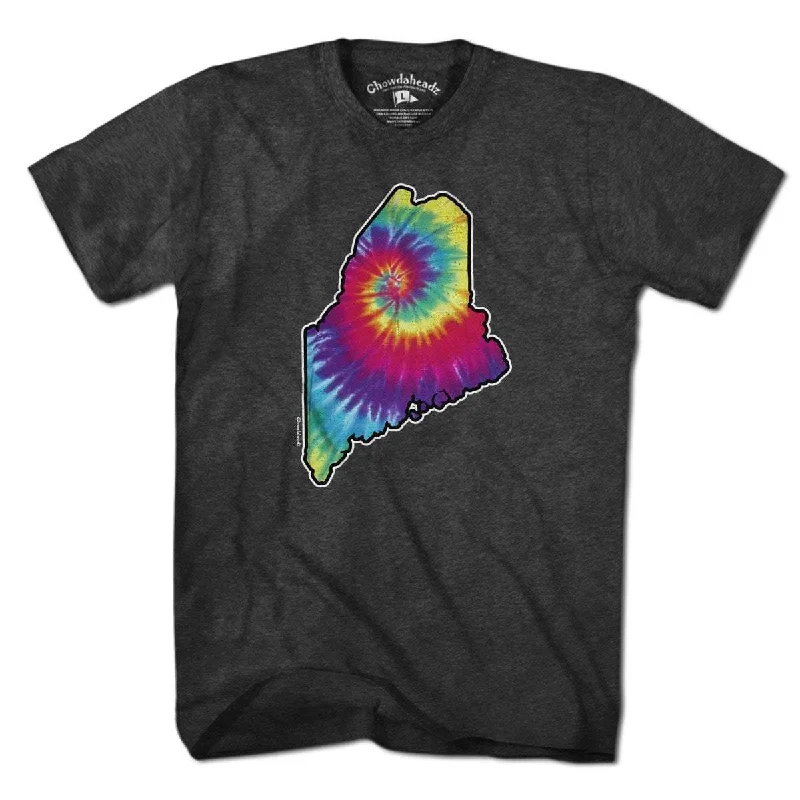 vintage-inspired women’s T-shirtsMaine Tie Dye T-Shirt