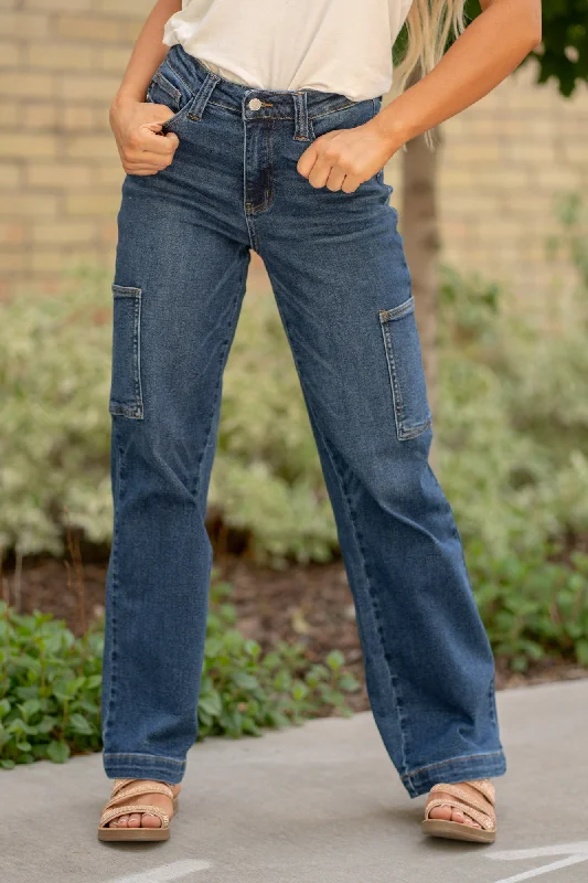 ripped boyfriend jeansSee You Next Week High Rise Cargo Wide Leg Regular & Plus Sizes