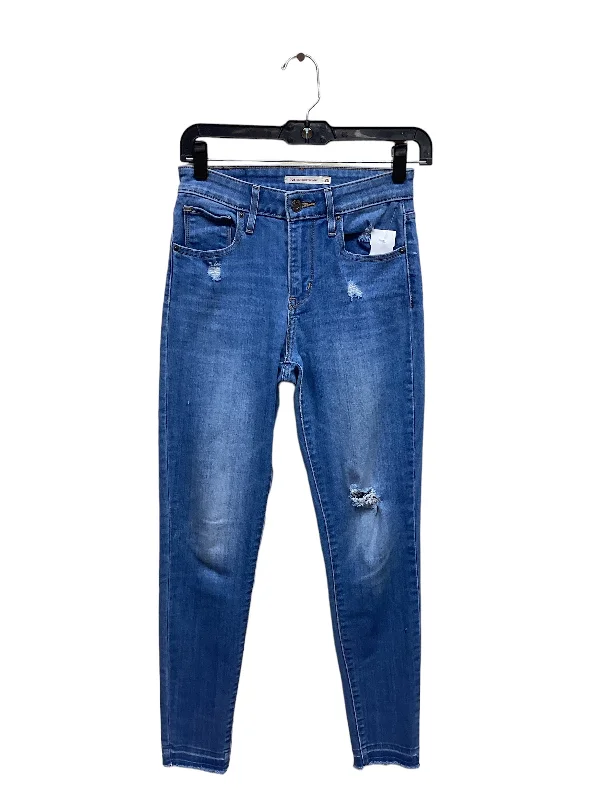 straight leg denim jeansJeans Skinny By Levis  Size: 0