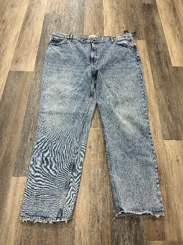 raw hem jeansJeans Straight By Abercrombie And Fitch  Size: 22