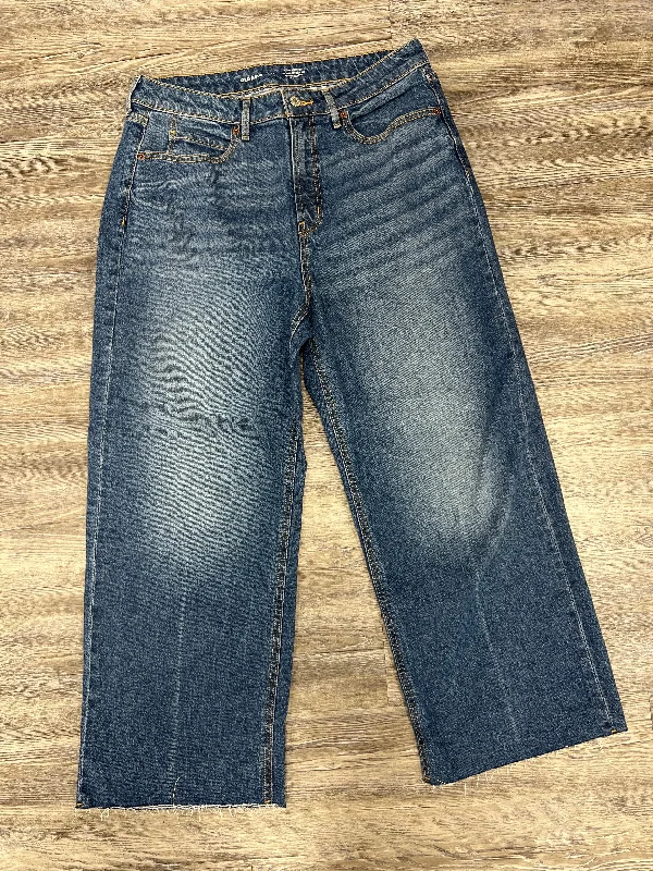 denim jeggings jeansJeans Wide Leg By Old Navy Size: 12