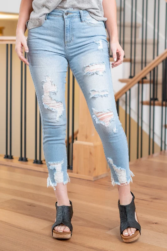 straight leg denim jeansMariella High Rise Ankle Skinny