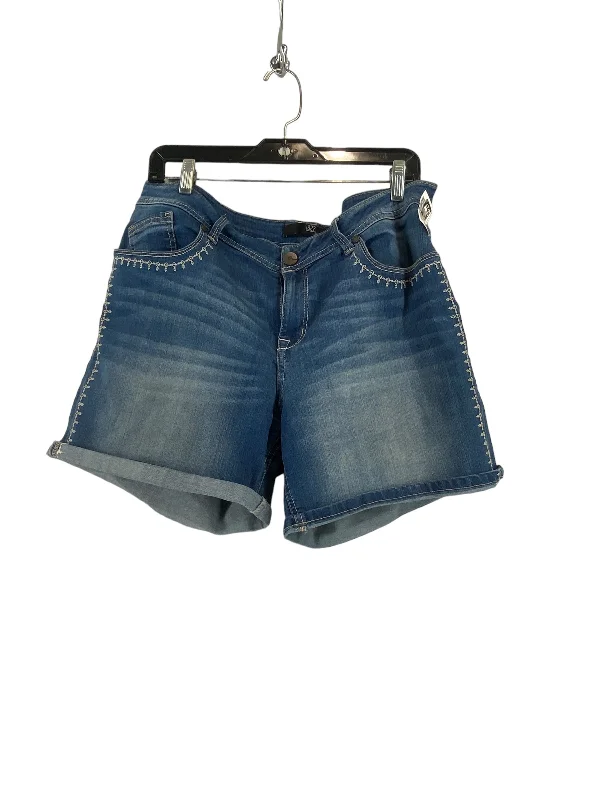 women's all-weather shortsBlue Denim Shorts 1822 Denim, Size 16