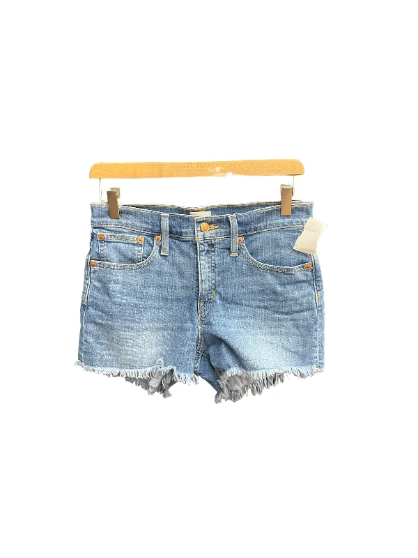 women's zippered shortsBlue Denim Shorts J. Crew, Size 2