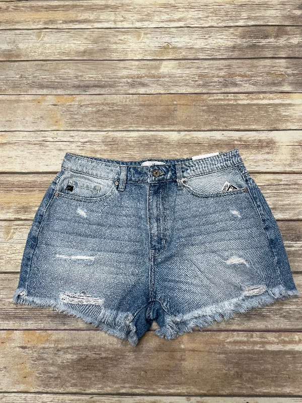 women's denim shortsBlue Denim Shorts Kancan, Size Xl