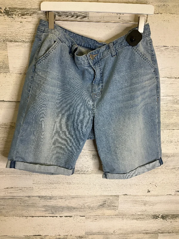 vibrant women's shortsBlue Denim Shorts Lane Bryant, Size 16