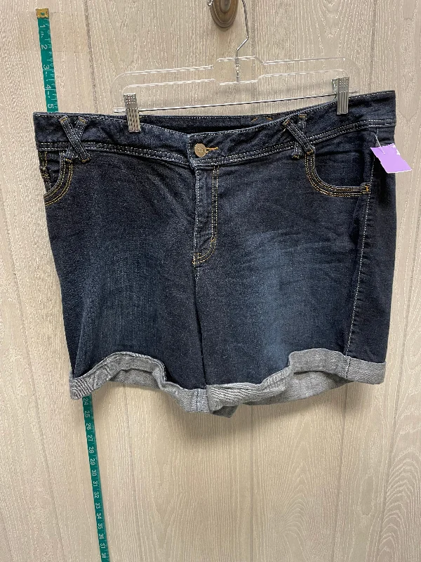 minimalist women's shortsBlue Denim Shorts Lane Bryant, Size 20