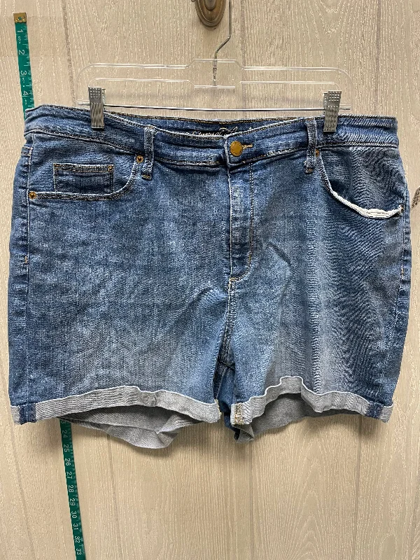 high-rise women shortsBlue Denim Shorts Universal Thread, Size 20