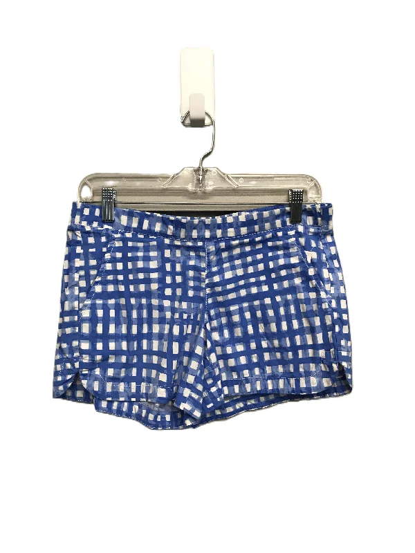 women's pleated shortsBlue & White Shorts By Lilly Pulitzer, Size: Xs