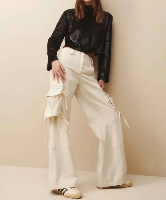 denim pants for womenCody Pant In Winter White