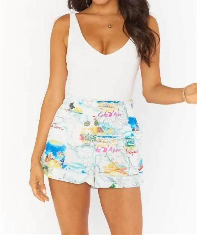 women's skort shortsDisilvio Shorts Island Getaway In Multi