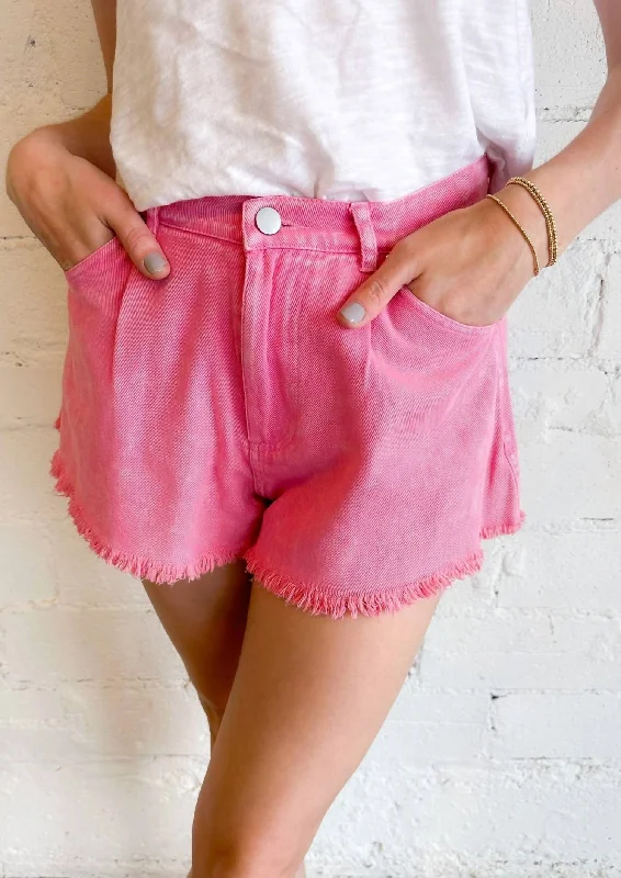 designer women's shortsEmmy Shorts In Pink