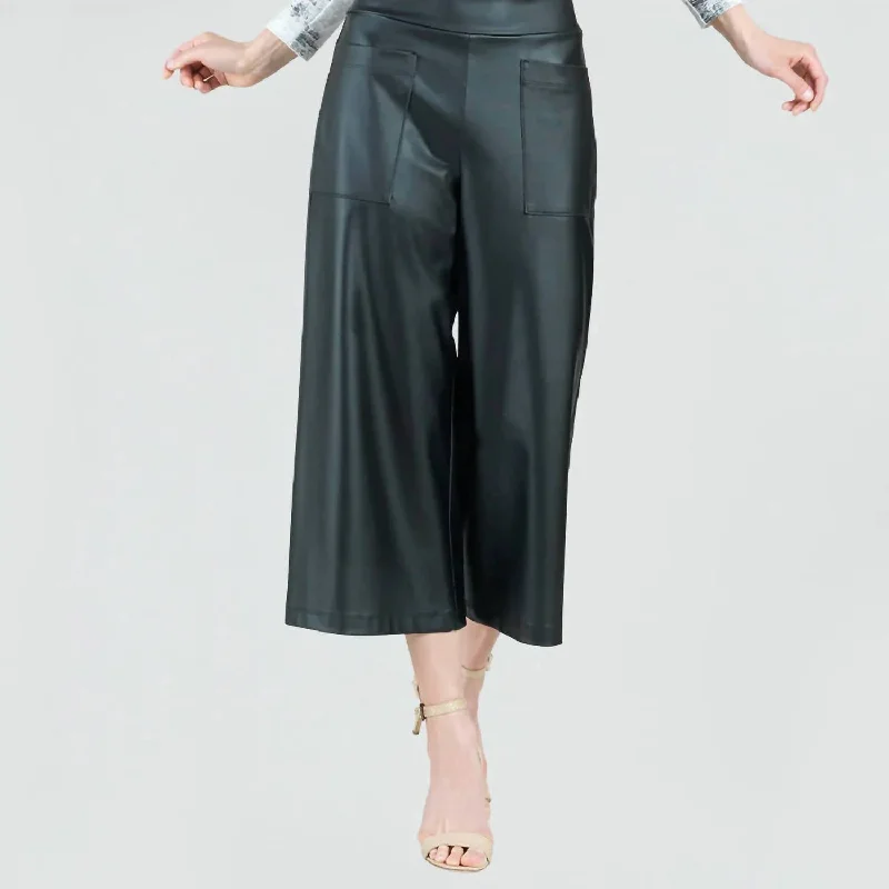 versatile women’s pantsFalling On Love With You Gaucho Pant In Black