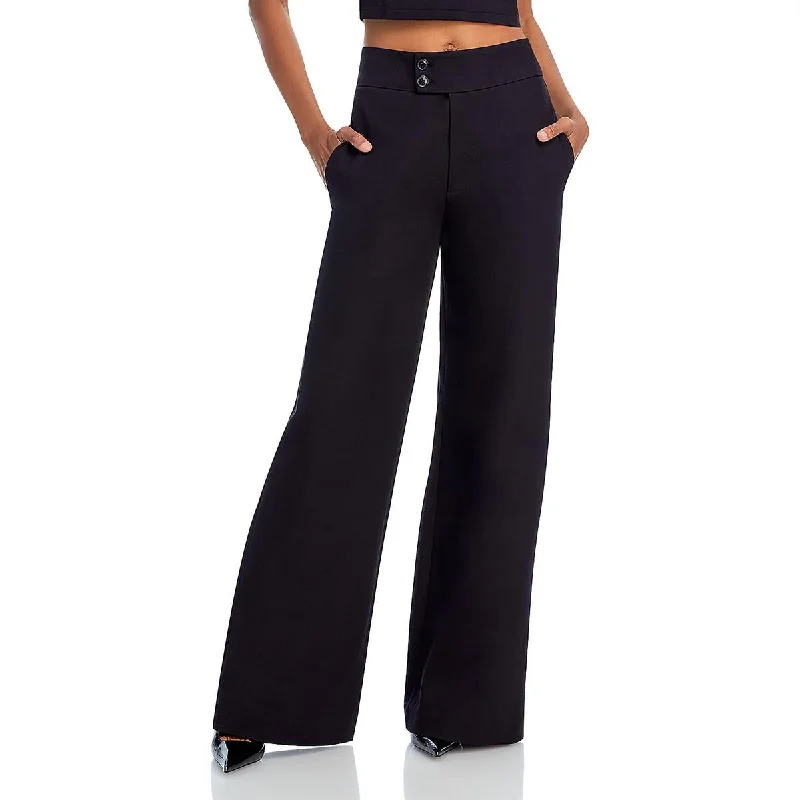 women’s pants for outdoor activitiesFRAME Womens High Rise Stretch Wide Leg Pants