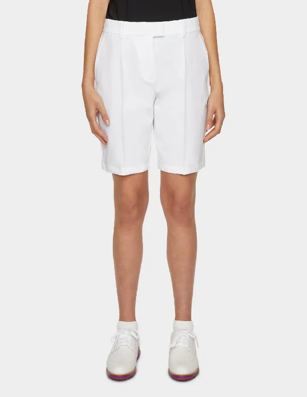 women's light fabric shortsGolf Tech Short In White