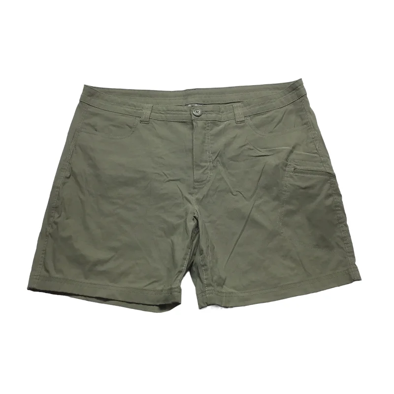 women's formal shortsGreen Shorts Eddie Bauer, Size 18