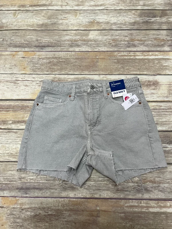 women's graphic shortsGrey Denim Shorts Old Navy, Size 4