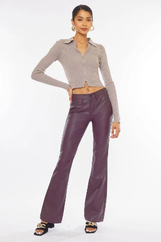 women’s pants for fallTara Faux Leather Pants