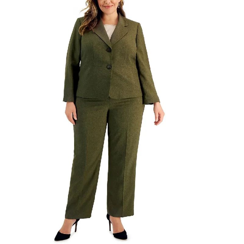 women’s bootcut pantsLe Suit Womens Plus Knit Wide Leg Dress Pants