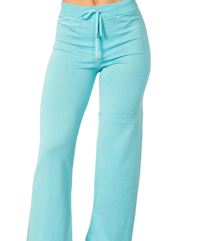 women’s harem pantsLounge Pant In Aqua