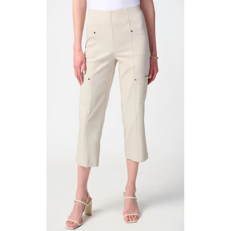 stylish women's pantsMillenium Crop Pull-On Pants In Moonstone