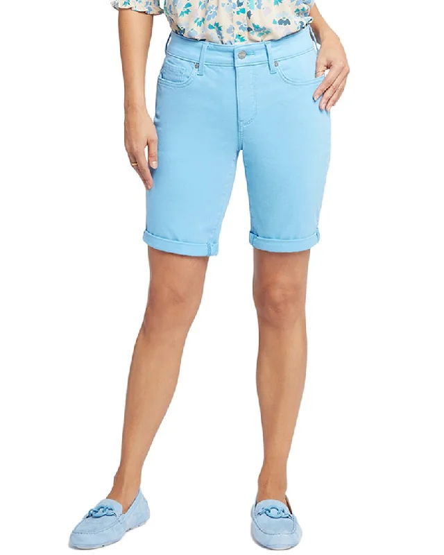 women's zippered shortsNYDJ Ella Bluebell Short