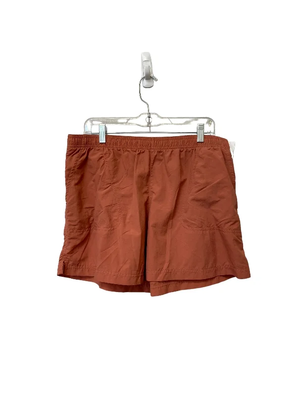 women's ripped shortsOrange Shorts Columbia, Size Xl