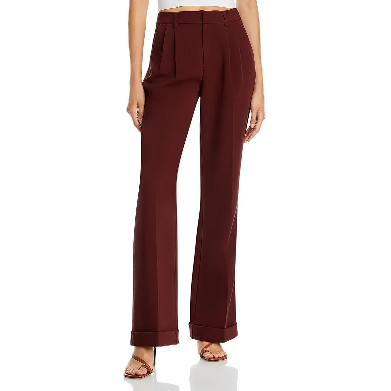 fashionable women’s pantsPaige Womens High Rise Pleated Wide Leg Pants