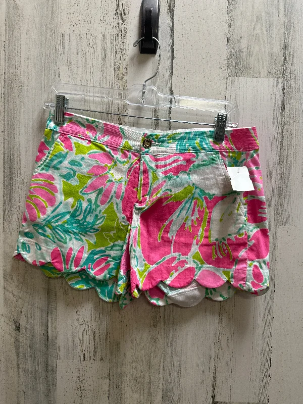 loose fit casual shortsPink Shorts Lilly Pulitzer, Size 0