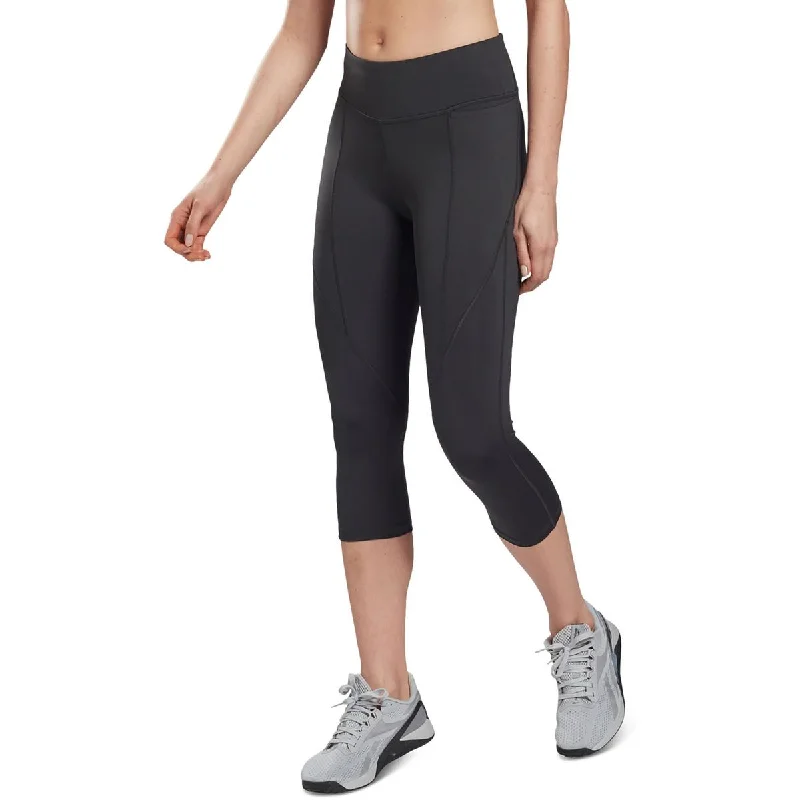 durable women’s pantsReebok Womens Plus Capri Work Out Leggings