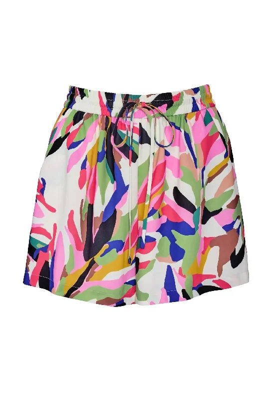 women's athletic shorts for womenSara Short In Sunset Palms