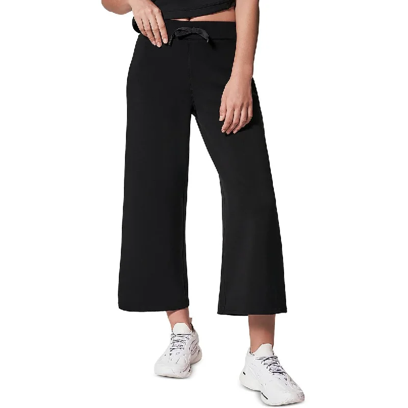 seamless women’s pantsSpanx Womens Cropped Wide Leg Cropped Pants