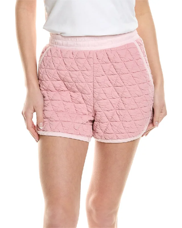 relaxed fit women's shortsStateside Quilted Knit Track Short