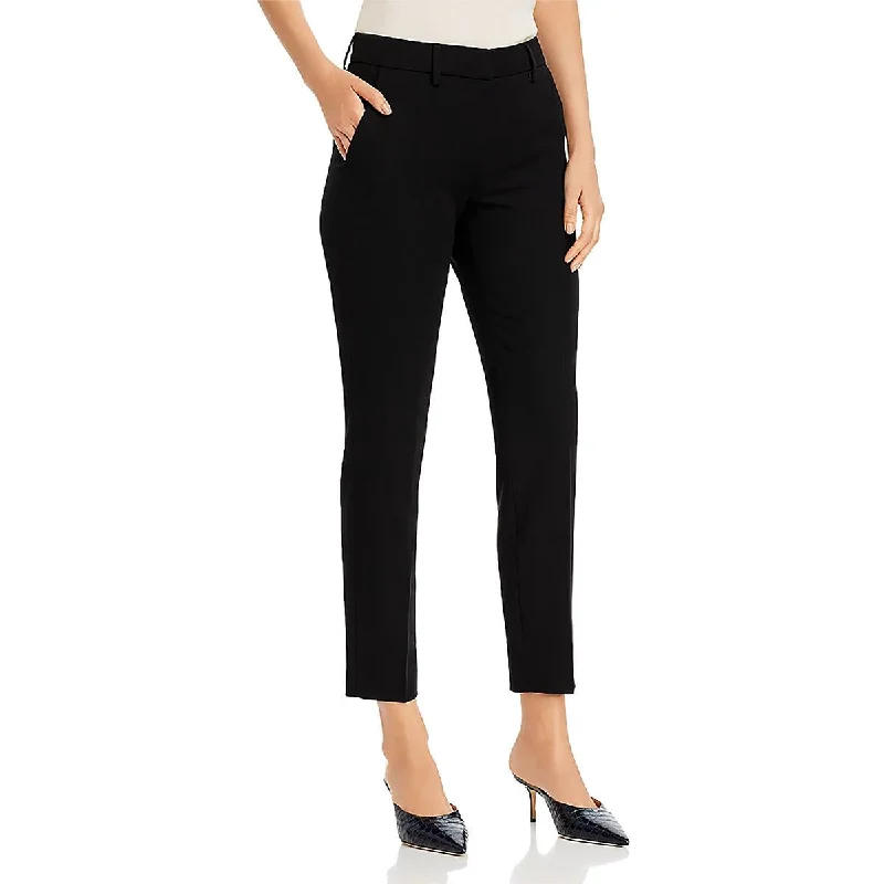 women’s sweatpantsT Tahari Womens High Rise Cropped Ankle Pants