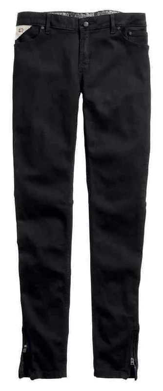 casual women's pantsWomen's Black Label Skinny Zip Mid-Rise Jeans - 99178-16VW